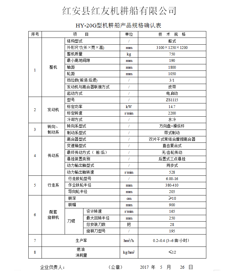 機耕船公司